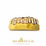 Custom Classic Grillz: 925 Sterling Silver GOLD ROSE PLATED (Free Mold Kit)