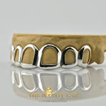 Custom 6pcs Open Face Style Grillz: 925 Sterling Silver (Free Mold Kit)