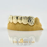 Custom 6pcs Diamond Cuts Grillz: 925 Sterling Silver (Free Mold Kit)