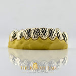 Custom Fit Full Diamond Cuts Grillz: 925 Sterling Silver (Free Mold Kit)