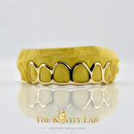 Custom 6pcs Open Face Style Grillz: 925 Sterling Silver (Free Mold Kit)