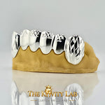 Custom 6pcs Diamond Cuts Grillz: 925 Sterling Silver (Free Mold Kit)
