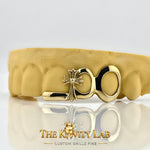 Custom 3pcs Open Face and Cross Grillz : 925 Sterling Silver (Free Mold Kit)
