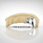Custom 2pcs Solid & Extended Fangs Grillz: 925 Sterling Silver (Free Mold Kit)