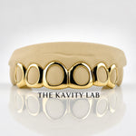 Custom 6pcs Open Face Style Grillz: 925 Sterling Silver (Free Mold Kit)