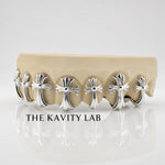 Custom 8pcs Faith Over Flash Grillz: 925 Sterling Silver ( Free Mold Kit)