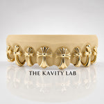 Custom 8pcs Faith Over Flash Grillz: 925 Sterling Silver ( Free Mold Kit)