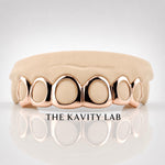 Custom 6pcs Open Face Style Grillz: 925 Sterling Silver (Free Mold Kit)