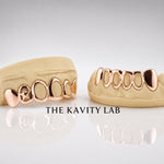 Custom 3D Ice Cream with ENAMEL Painting GRILLZ: 925 Sterling Silver (Free Mold Kit)