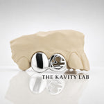 Custom 2pcs Zodiac Sign Grillz: 925 Sterling Silver (Free Mold Kit)