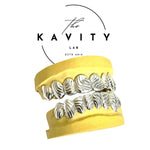 Custom 3D Zebra Stripe GRILLZ: 925 Sterling Silver (Free Mold Kit)