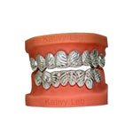 Custom 3D Zebra Stripe GRILLZ: 925 Sterling Silver (Free Mold Kit)