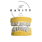 Custom 3D Zebra Stripe GRILLZ: 925 Sterling Silver (Free Mold Kit)