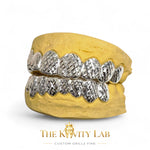 Custom Diamond Cut x Dust Grillz: 925 Sterling Silver (Free Mold Kit)