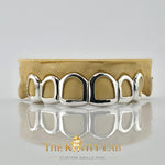 Custom 6pcs Open Face Style Grillz: 925 Sterling Silver (Free Mold Kit)