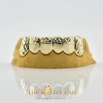 Custom 6pcs Diamond Cuts Grillz: 925 Sterling Silver (Free Mold Kit)