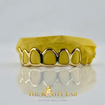 Custom 6pcs Open Face Style Grillz: 925 Sterling Silver (Free Mold Kit)