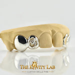 Custom 4pcs Scorpion Bite Grillz: 925 Sterling Silver (Free Mold Kit)