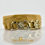 Custom 8pcs 3D Open Face Flowers Grillz: 925 Sterling Silver (Free Mold Kit)