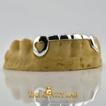 Custom 6pc Curved Front Bar Style Grillz: 925 Sterling Silver ( Free Mold Kit)