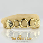 Custom 6pcs Diamond Cut and Open Face Grillz: 925 Sterling Silver (Free Mold Kit)