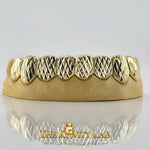 Custom 6pcs Diamond Cut x Dust Grillz: 925 Sterling Silver (Free Mold Kit)