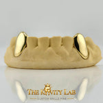 Custom 2pcs Solid Fangs: 925 Sterling Silver (Free Mold Kit)