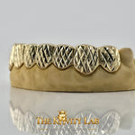 Custom 6pcs Diamond Cut x Dust Grillz: 925 Sterling Silver (Free Mold Kit)
