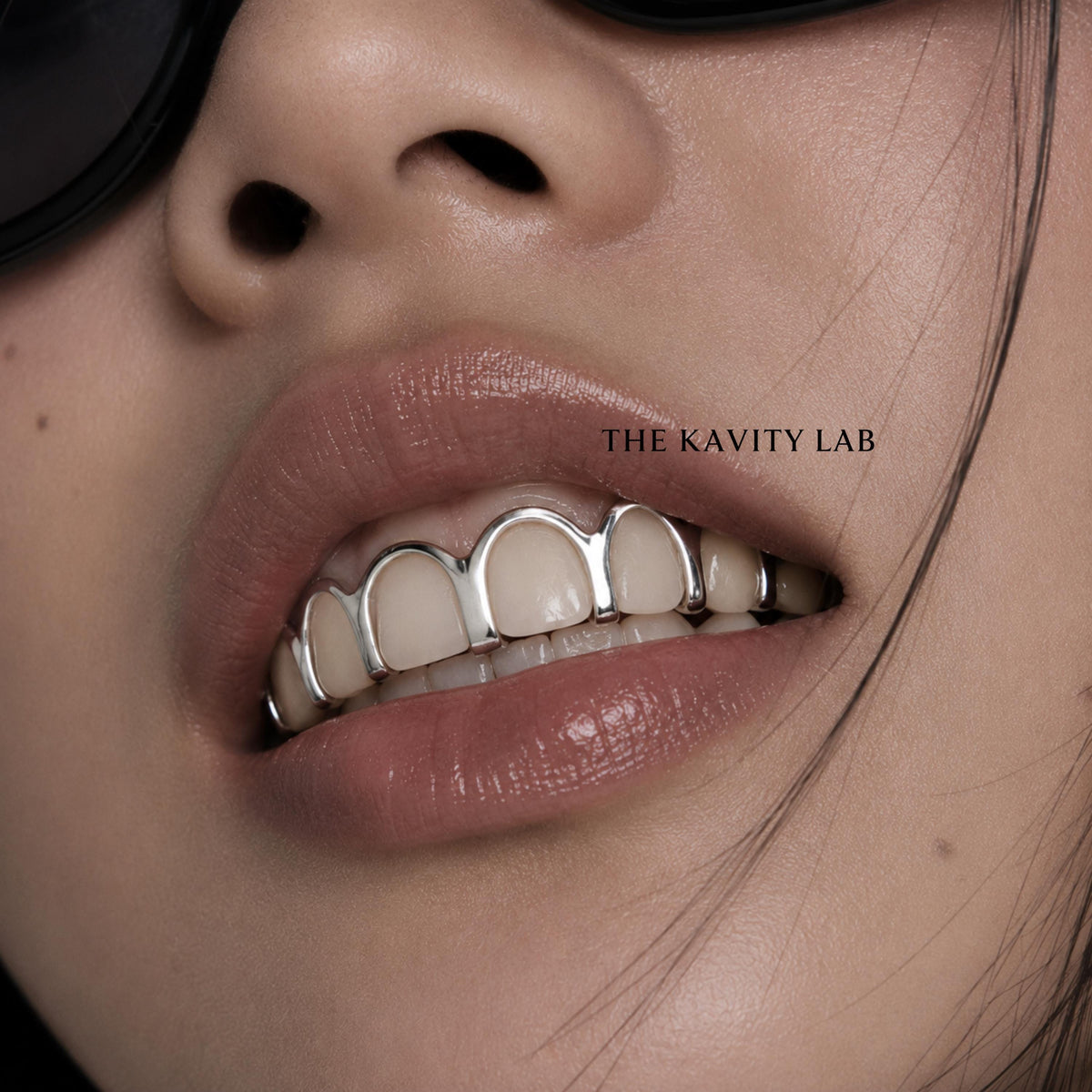 Custom 8pcs Open Face Style Grillz: 925 Sterling Silver (Free Mold Kit)