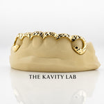 Custom 6pcs Front Bar and Diamond Cuts Grillz: 925 Sterling Silver (Free Mold Kit)