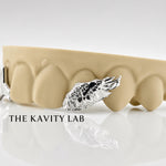 Custom 4pcs Heaven & Chaos Grillz: 925 Sterling Silver (Free Mold Kit)