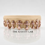 Custom 8pcs Faith Over Flash Grillz: 925 Sterling Silver ( Free Mold Kit)