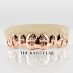 Custom 8pcs 3D Cross Grillz: 925 Sterling Silver (Free Mold Kit)
