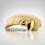 Custom 2pcs Solid & Extended Fangs Grillz: 925 Sterling Silver (Free Mold Kit)
