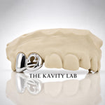 Custom 2pcs Zodiac Sign Grillz: 925 Sterling Silver (Free Mold Kit)