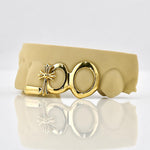 Custom 3pcs Open Face and Cross Grillz : 925 Sterling Silver (Free Mold Kit)
