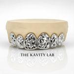Custom 6pcs Mirror Cuts x Dust Grillz: 925 Sterling Silver (Free Mold Kit)