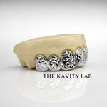Custom 6pcs Mirror Cuts x Dust Grillz: 925 Sterling Silver (Free Mold Kit)