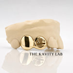 Custom 2pcs Zodiac Sign Grillz: 925 Sterling Silver (Free Mold Kit)