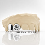 Custom 2pcs Zodiac Sign Grillz: 925 Sterling Silver (Free Mold Kit)